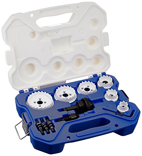 Lenox Tools 30878500CHC Electricians Carbide Hole Cutter Kit 15-Piece