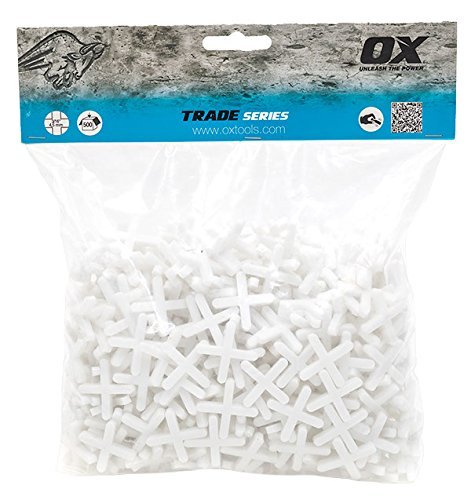 OX Tools OX-T161330 OX Trade 316 Hard Plastic Spacers T Pack of 500