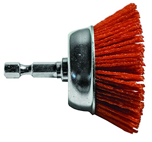 Century Drill and Tool 77221 Coarse Nylon Abrasive Cup Brush 2-Inch