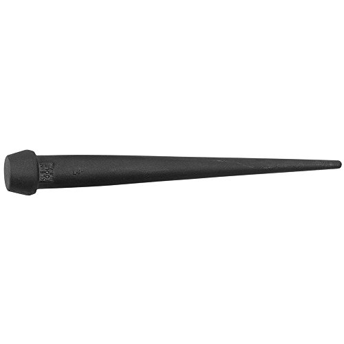 Klein Tools 3255 Bull Pin Broad Head Bull Pin Resists Corrosion and Mushrooming Heat Treated Steel with Black Finish 114Inch